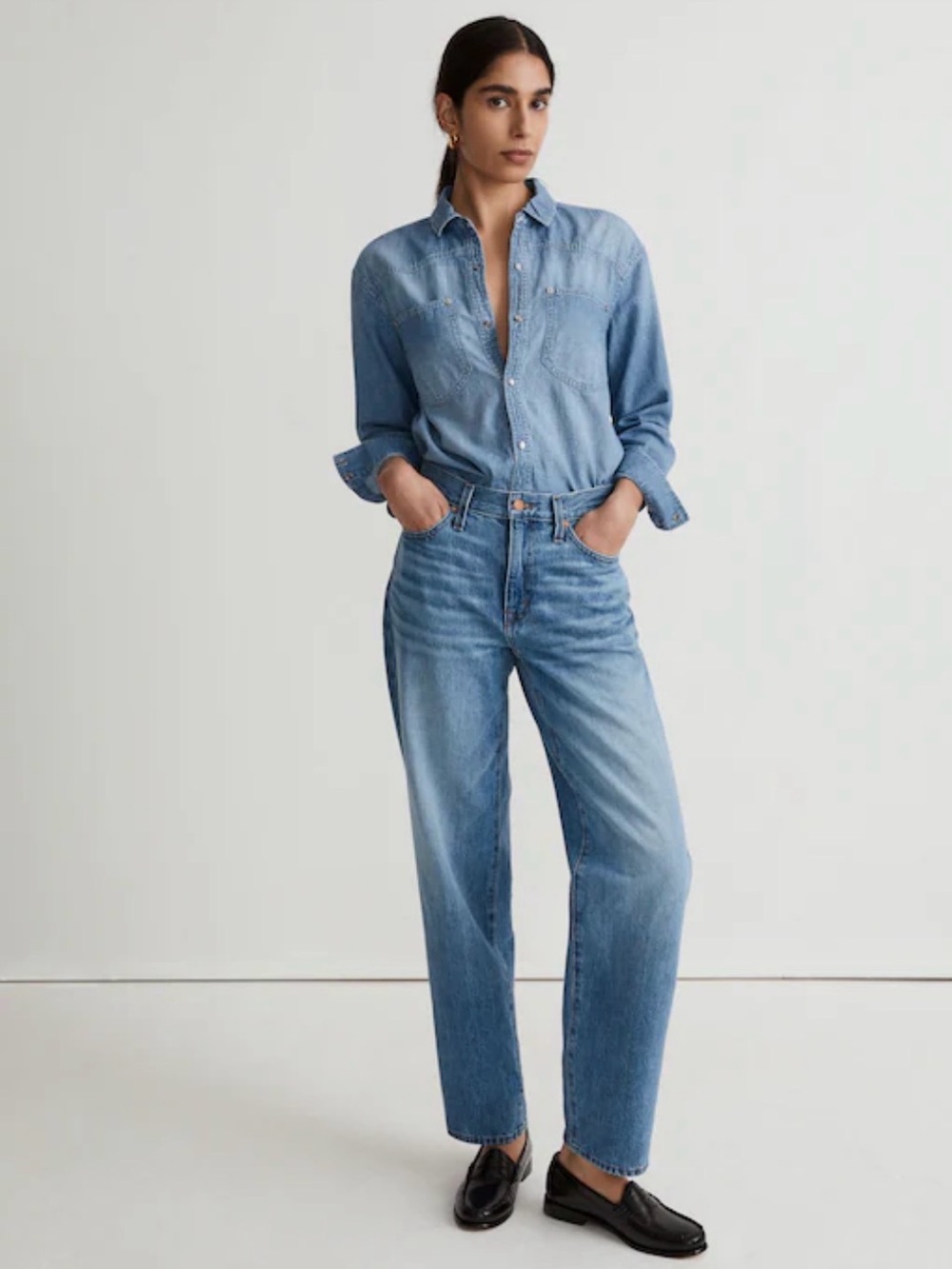 Madewell The Slouchy Boyjean Sz 24
